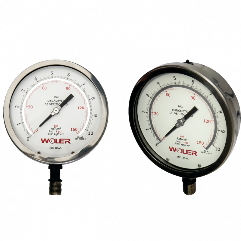 Manômetro para Teste ou Padrão