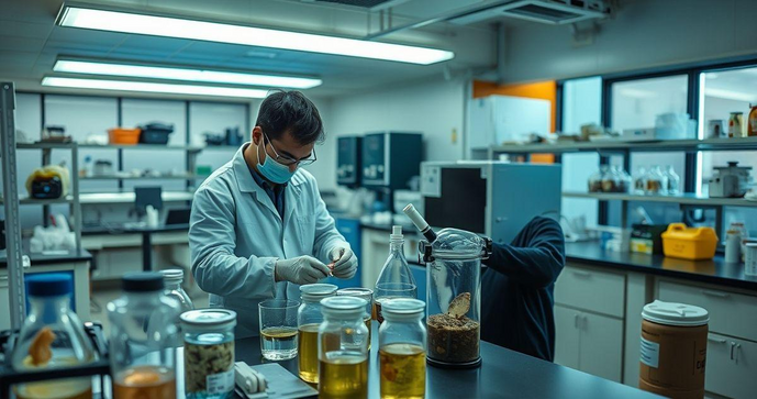 Laboratório de análise de resíduos sólidos que transforma a gestão ambiental