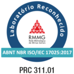 Selo de laboratório reconhecido - ABNT NBR ISO/IEC 17025:2017 Selo de laboratório reconhecido - ABNT NBR ISO/IEC 17025:2017