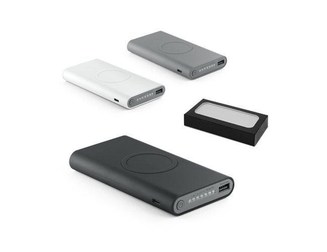 Aldrin X. Bateria Portátil Wireless Em Abs 10.000 Mah