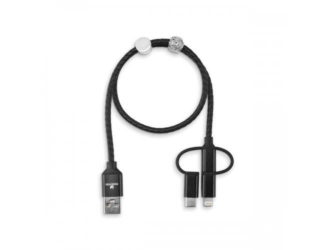Cabo Usb/Micro Usb/Lightning