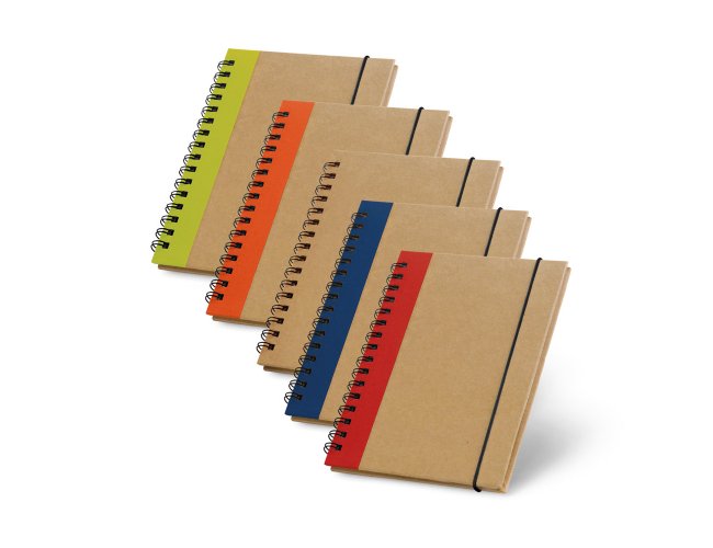 Cornish. Caderno A6 Em Cartão Com Folhas Lisas Reciclado