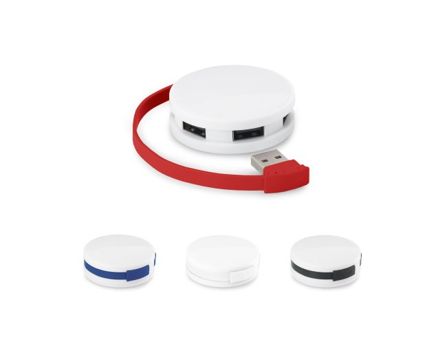 Gardner. Hub Usb 2.0 Em Abs Com 4 Portas