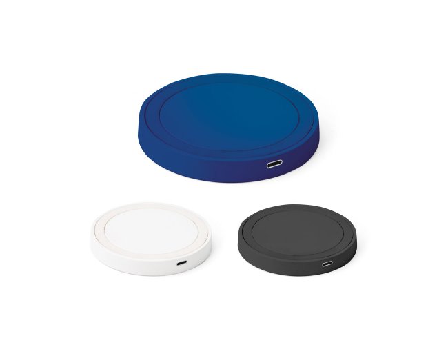 Hyper. Carregador Wireless Rápido Em Abs E Silicone