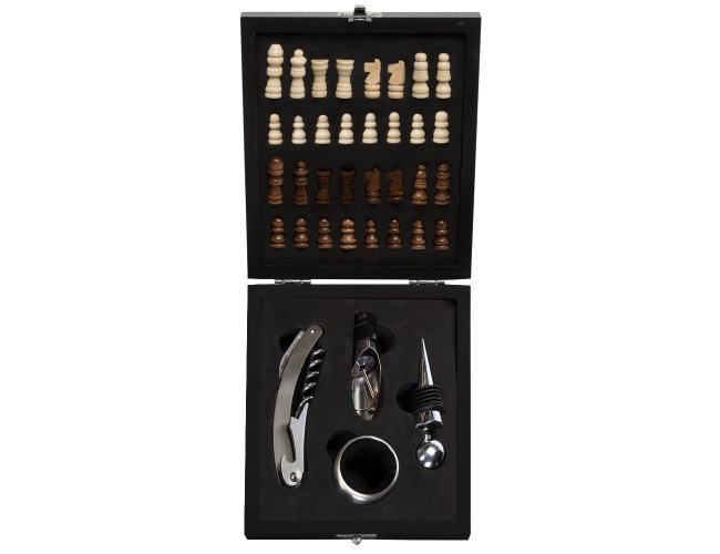 Kit Vinho Xadrez 4 Peças