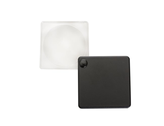 Lupa Com Capa Plástica Preto