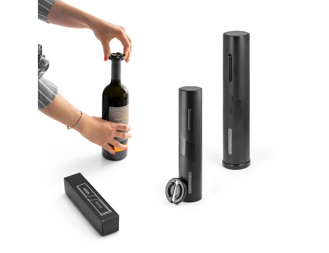 Merlot. Saca Rolhas Elétrico Em Abs Com Pilhas Inclusas