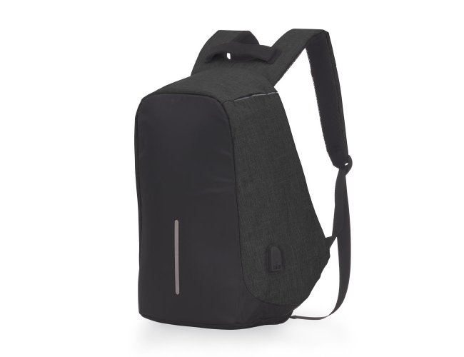 Mochila Poliéster Anti-Furto Usb