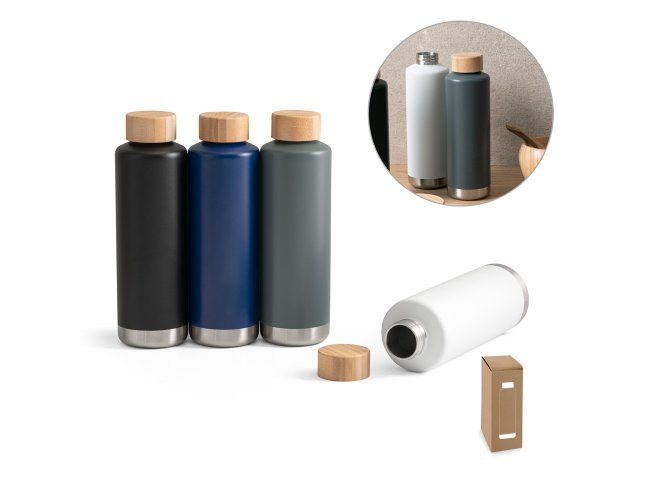 Norre Bottle. Squeeze Térmico Com Parede Dupla