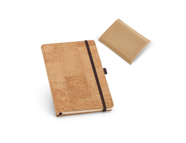 Portel A6. Caderno A6 Em Cortiça Com Folhas Lisas