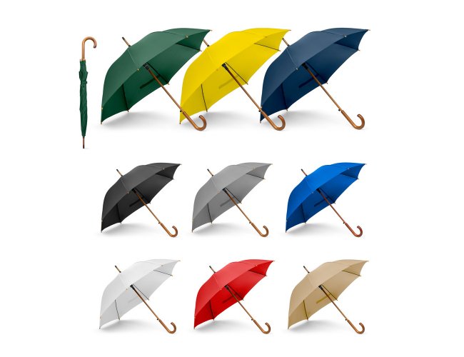 Reno. Guarda-Chuva Em 190T Pongee Com Abertura Automática