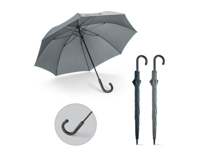 Silvan Stripe. Guarda-Chuva Em 190T Pongee Com Abertura Automática
