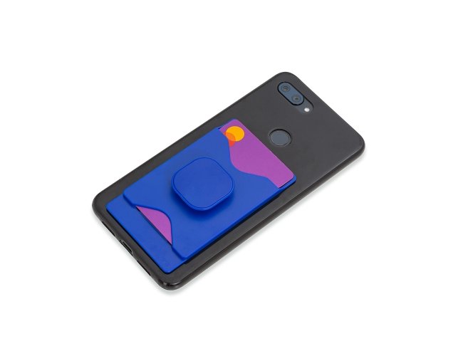 Adesivo Porta Cartão Com Suporte Para Celular