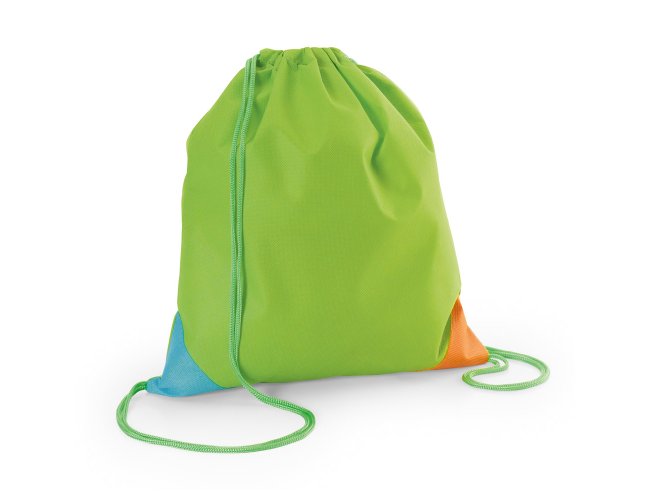 Bissaya. Sacola Tipo Mochila Em Non-Woven (80 G/M²)