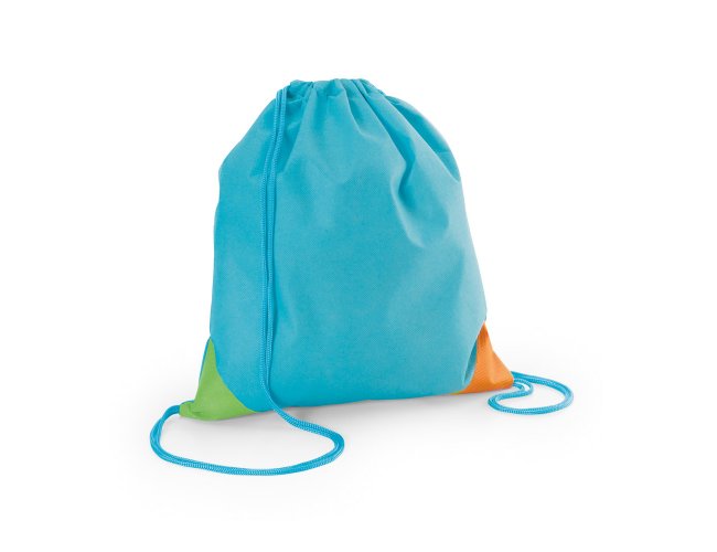 Bissaya. Sacola Tipo Mochila Em Non-Woven (80 G/M²)