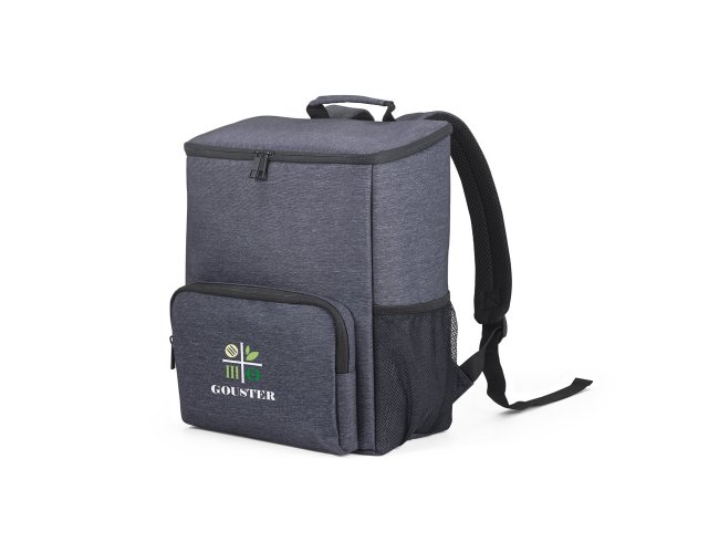 Boston Cooler. Mochila Com Isolamento Térmico Em Nylon 2Tone Com Interior Forrado Em Peva