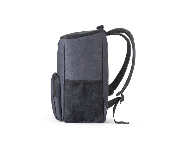 Boston Cooler. Mochila Com Isolamento Térmico Em Nylon 2Tone Com Interior Forrado Em Peva