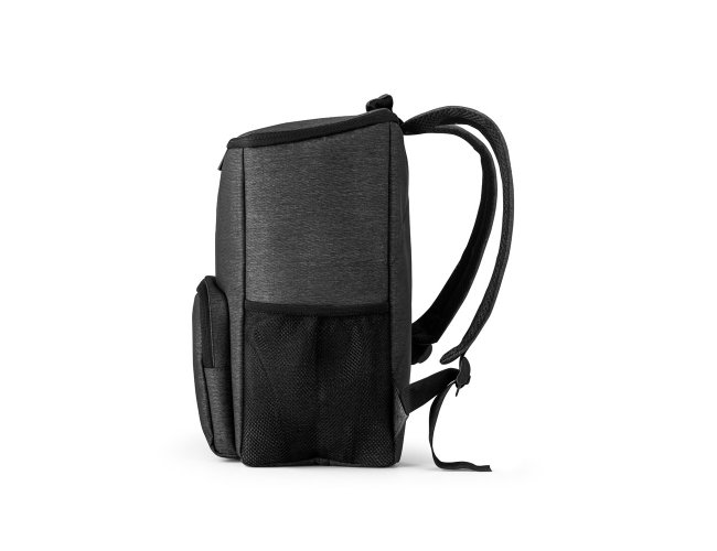 Boston Cooler. Mochila Com Isolamento Térmico Em Nylon 2Tone Com Interior Forrado Em Peva