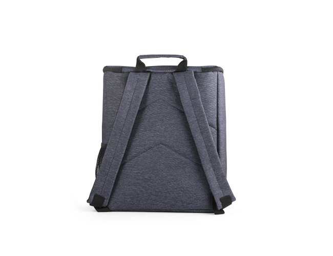 Boston Cooler. Mochila Com Isolamento Térmico Em Nylon 2Tone Com Interior Forrado Em Peva