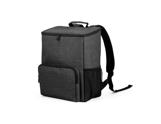 Boston Cooler. Mochila Com Isolamento Térmico Em Nylon 2Tone Com Interior Forrado Em Peva