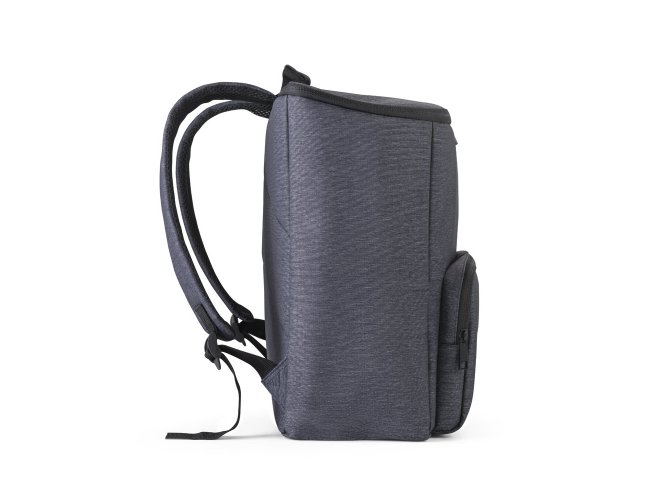Boston Cooler. Mochila Com Isolamento Térmico Em Nylon 2Tone Com Interior Forrado Em Peva