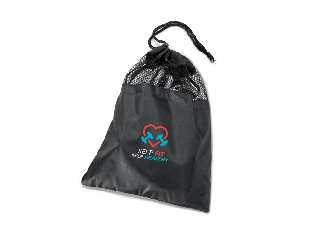 Brady. Kit Fitness Composto Por Elástico E Corda De Pular