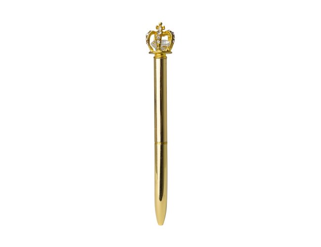 Caneta Metal Coroa
