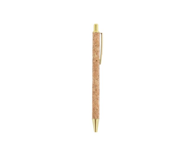 Caneta De Metal E Cortiça