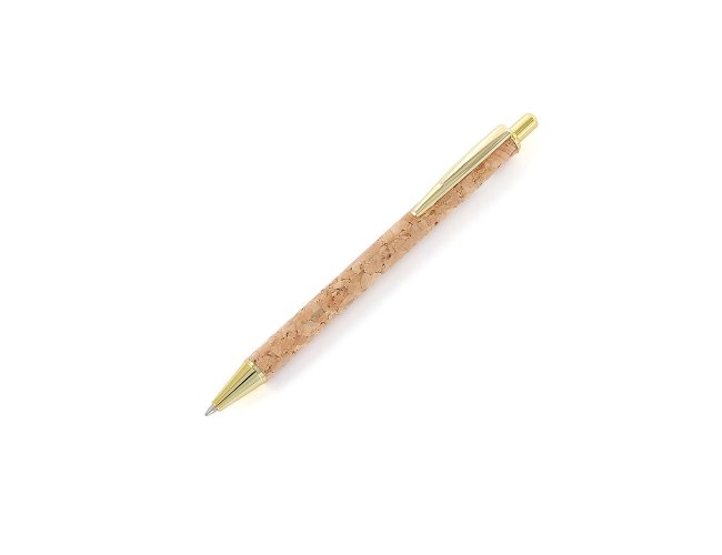 Caneta De Metal E Cortiça