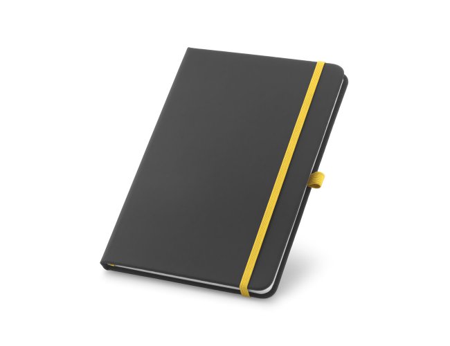 Corbin. Caderno A5 Em C.Sintético Com Folhas Pautadas