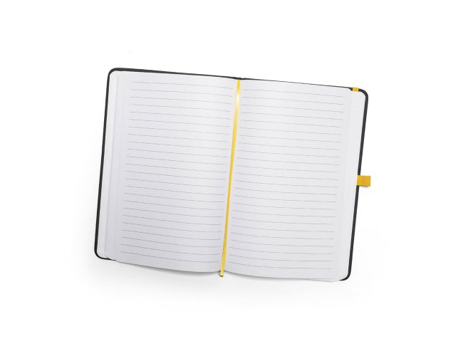Corbin. Caderno A5 Em C.Sintético Com Folhas Pautadas