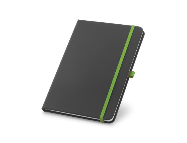 Corbin. Caderno A5 Em C.Sintético Com Folhas Pautadas