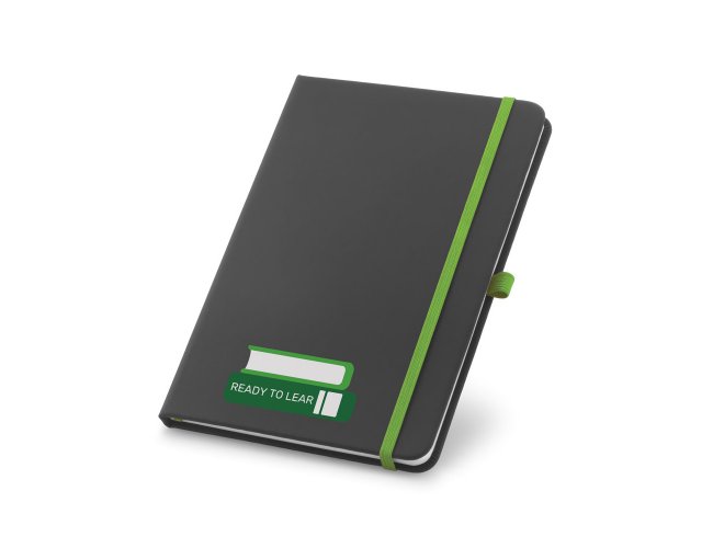 Corbin. Caderno A5 Em C.Sintético Com Folhas Pautadas