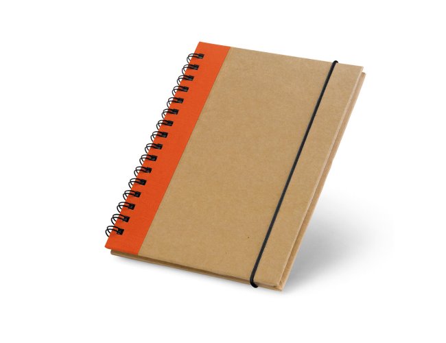 Cornish. Caderno A6 Em Cartão Com Folhas Lisas Reciclado