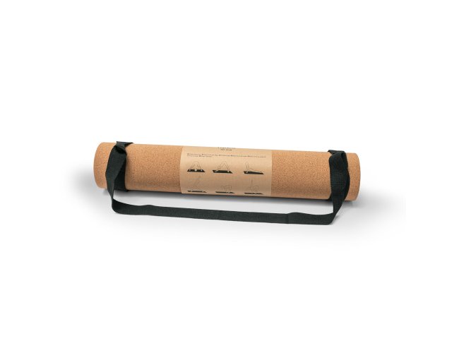 Geres. Tapete De Exercício Para Yoga Em Cortiça E Tpe Com Espessura Até 3,7 Mm