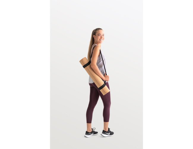 Geres. Tapete De Exercício Para Yoga Em Cortiça E Tpe Com Espessura Até 3,7 Mm