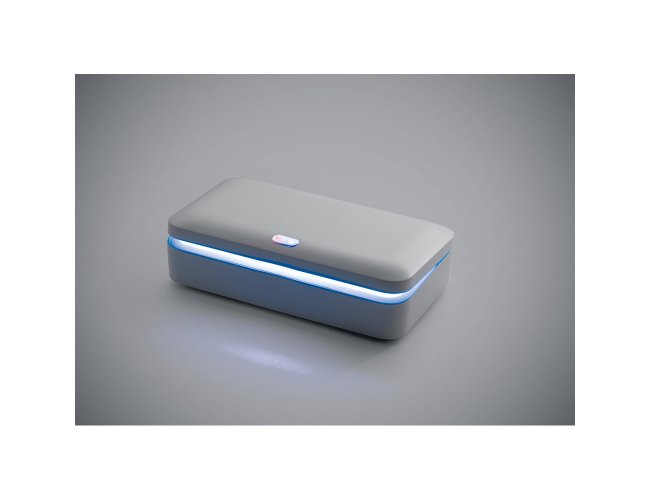 Germout. Caixa Esterilizadora Uv Com Carregador Wireless Fast