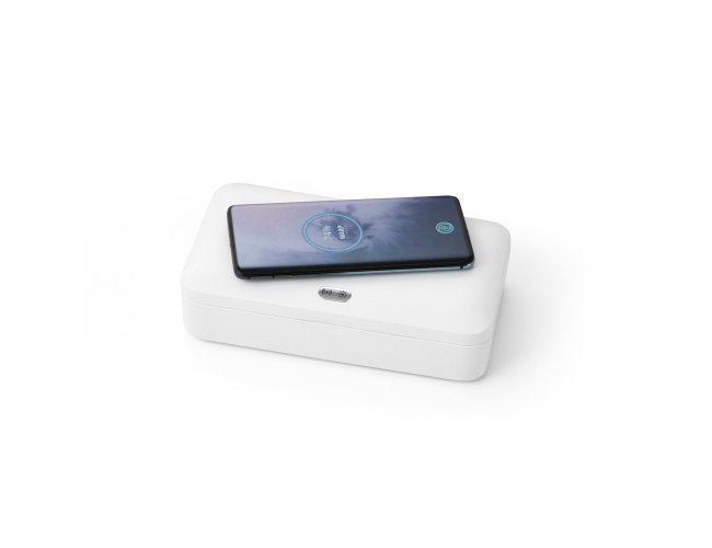 Germout. Caixa Esterilizadora Uv Com Carregador Wireless Fast
