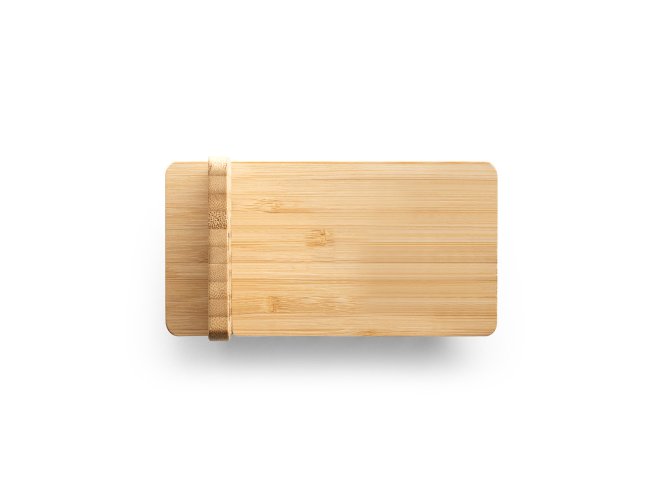 Lange. Carregador Wireless Super Rápido E Suporte Em Bambu Para Smartphone 10 W