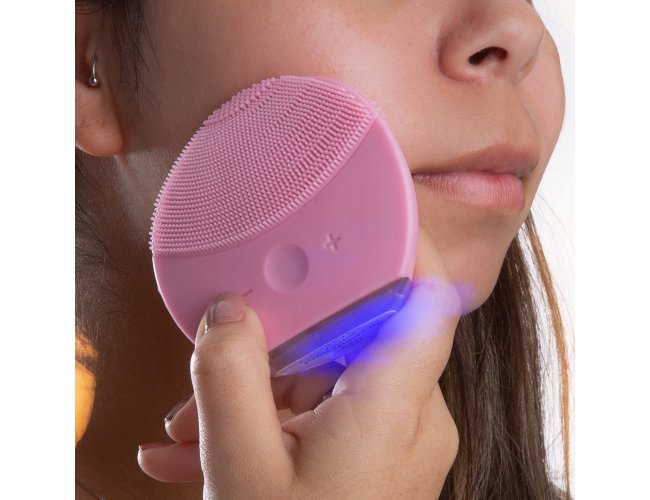 Massageador E Limpador Facial Elétrico