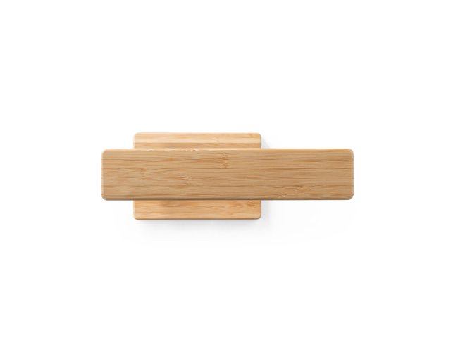 Morey. Luminária Em Bambu Com Carregador Wireless