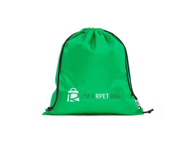 Pemba. Sacola Tipo Mochila Em Rpet