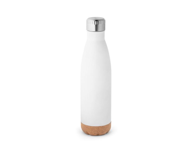 Solberg. Squeeze Térmico Em Aço Inox E Base Em Cortiça 560 Ml