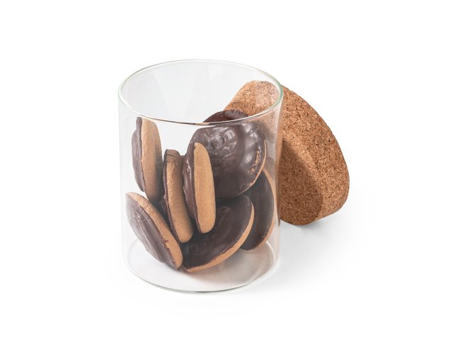 Spice 700. Frasco Em Vidro Borosilicato Com Tampa De Cortiça 700 Ml