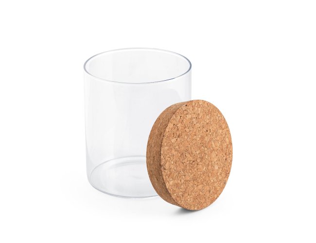 Spice 700. Frasco Em Vidro Borosilicato Com Tampa De Cortiça 700 Ml