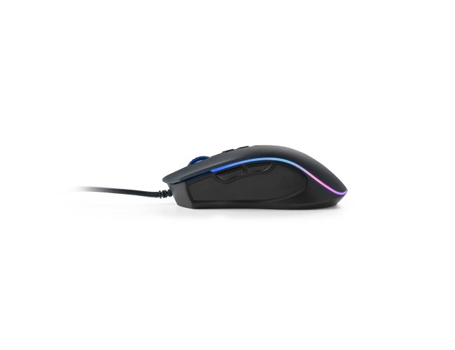 Thorne Mouse Rgb. Mouse Para Jogos Em Abs Com Acabamento Em Borracha