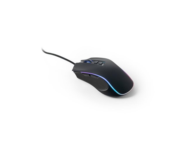 Thorne Mouse Rgb. Mouse Para Jogos Em Abs Com Acabamento Em Borracha